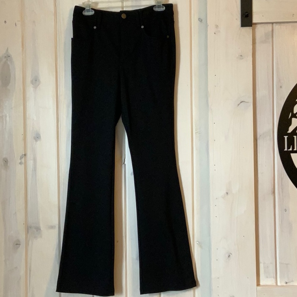 EUC, women’s black bootcut pants, size M
